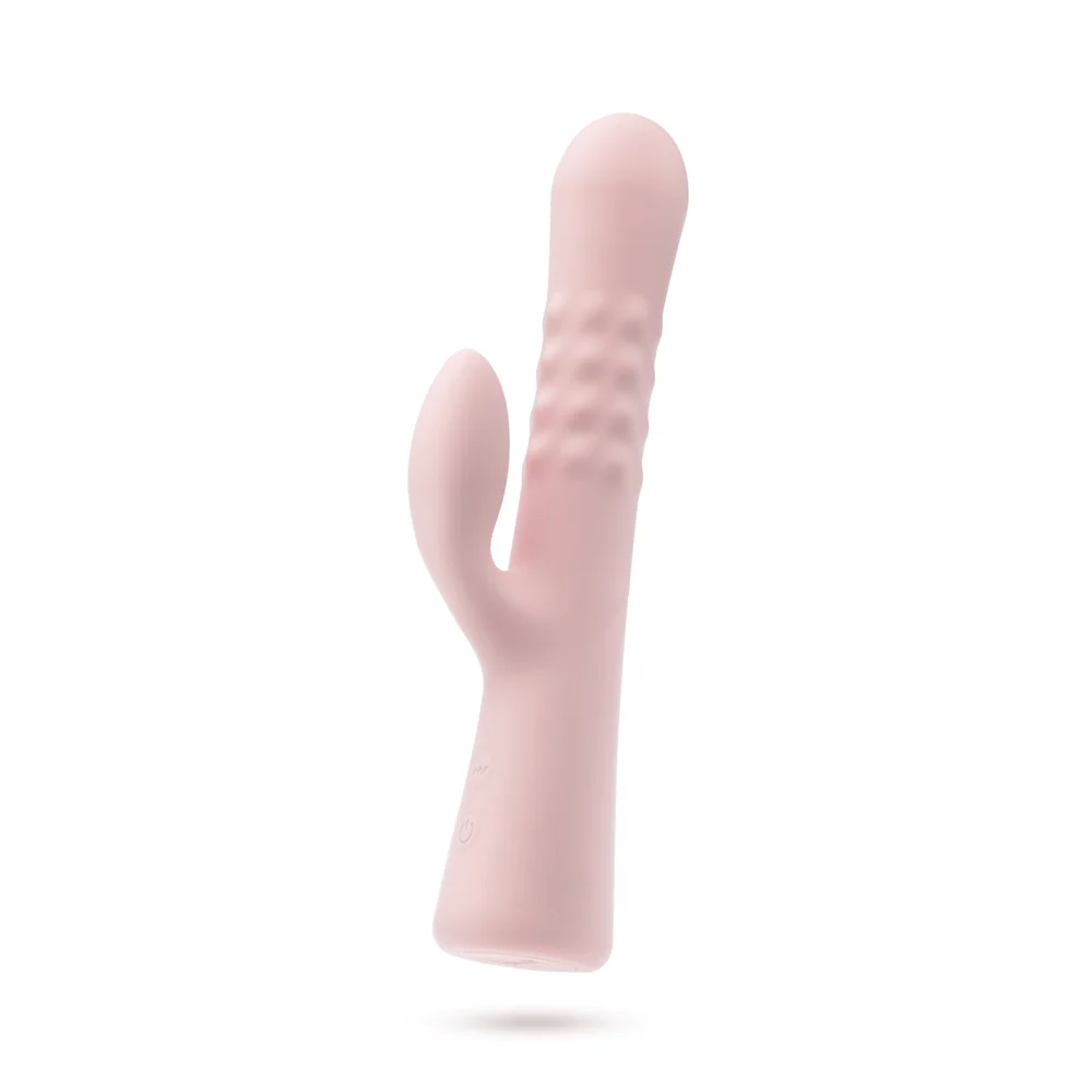 Blush Jaymie Pink Rabbit Vibrator with 10 G-Spot and Clitoral Settings