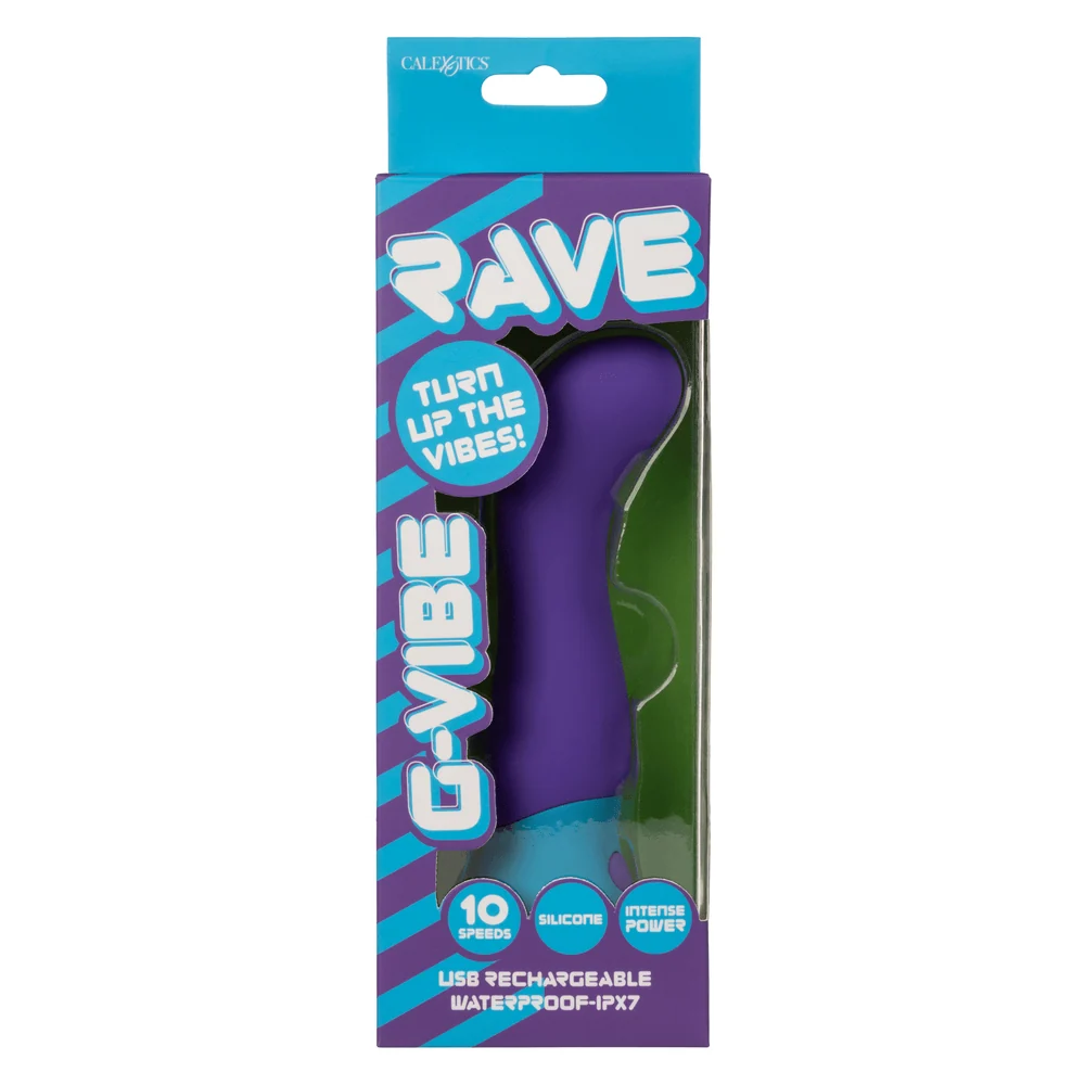 Rave G-Vibe G-Spot Vibrator with Curved Tip