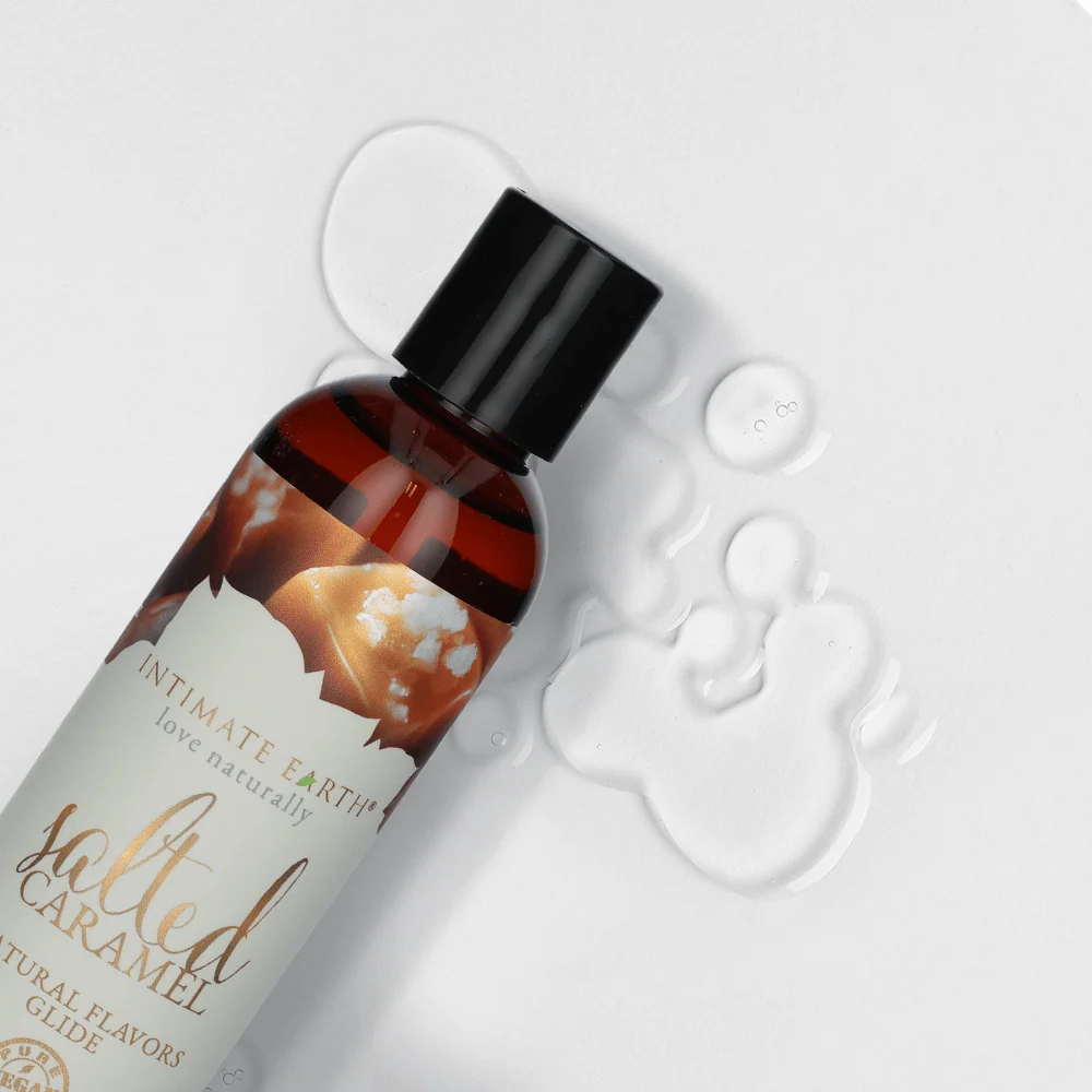 Intimate Earth Flavored Lubricant with Ripe Peach Taste