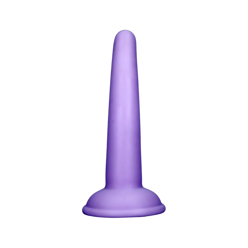 Dillio Platinum Curious Five Silicone Dildo with Suction Base