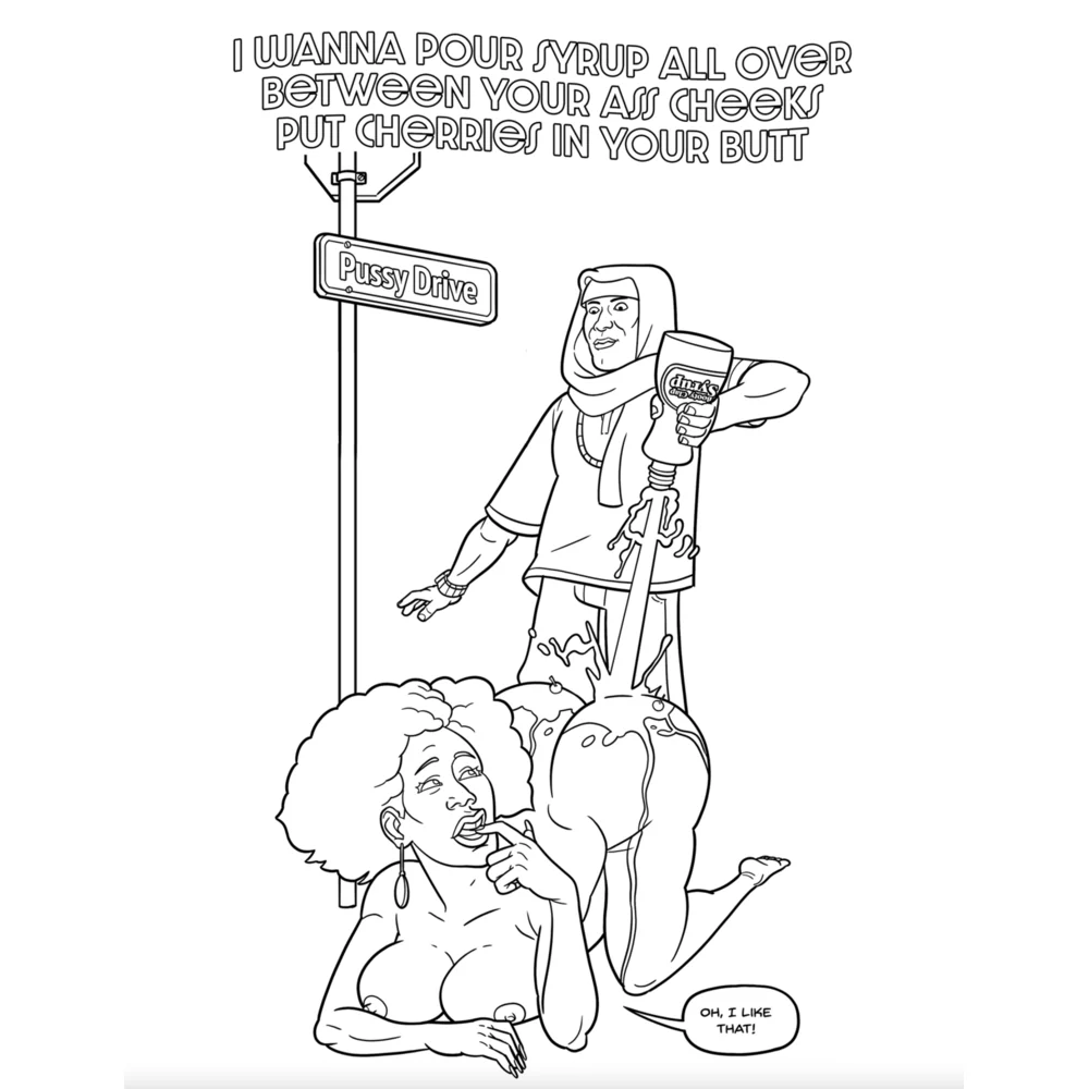 Sex Style Adult Coloring Book by Kool Keith and WoodRocket