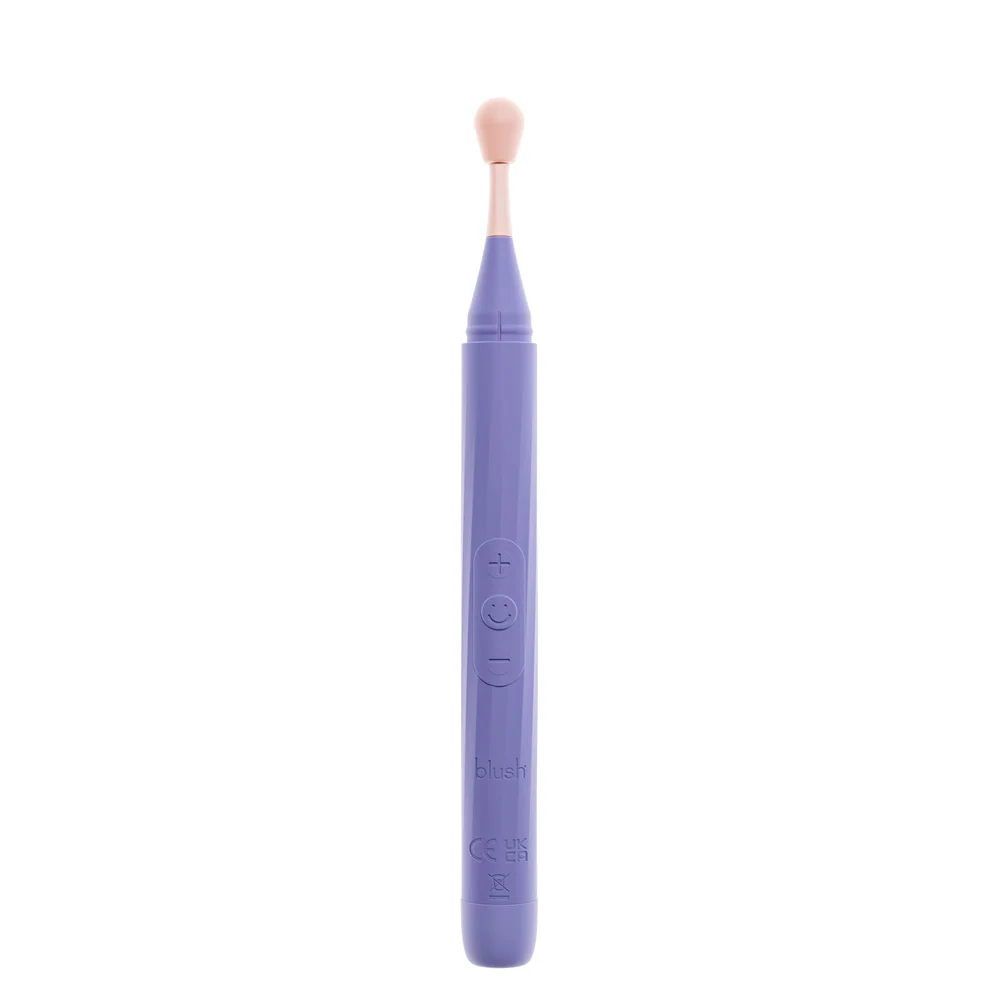 Blush Juno Oscillating Wand Clitoral Vibrator with 3 Attachments