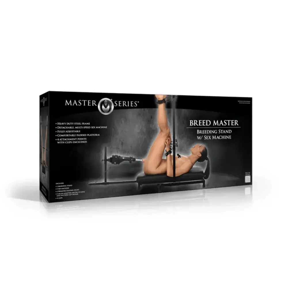 Master Series Breed Master Breeding Stand with Corded Multi-Speed Sex Machine