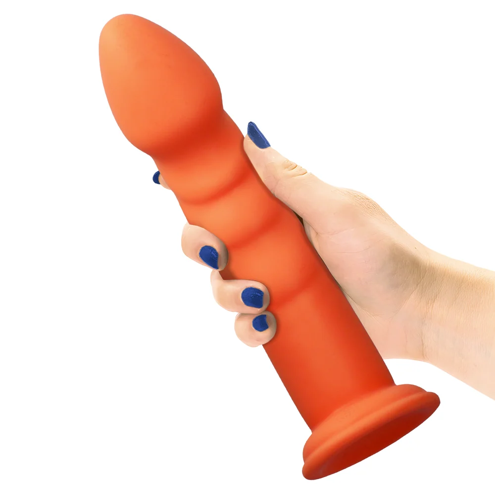 Dillio Platinum Super Eight Platinum-Cured Silicone Dildo
