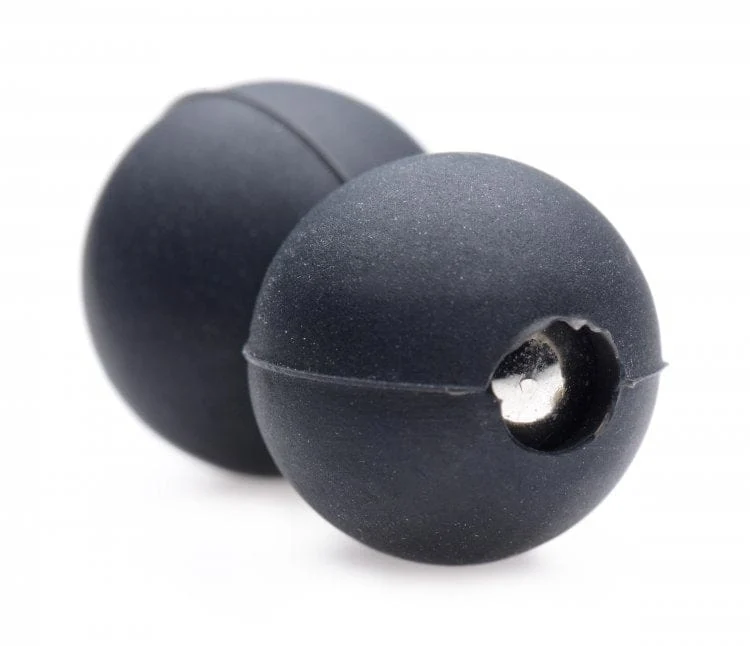 Master Series Sin Spheres Silicone Magnetic Balls Pinching Set