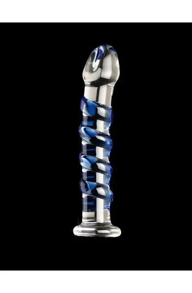 Icicles No. 5 玻璃假阳具（环状纹理螺旋）