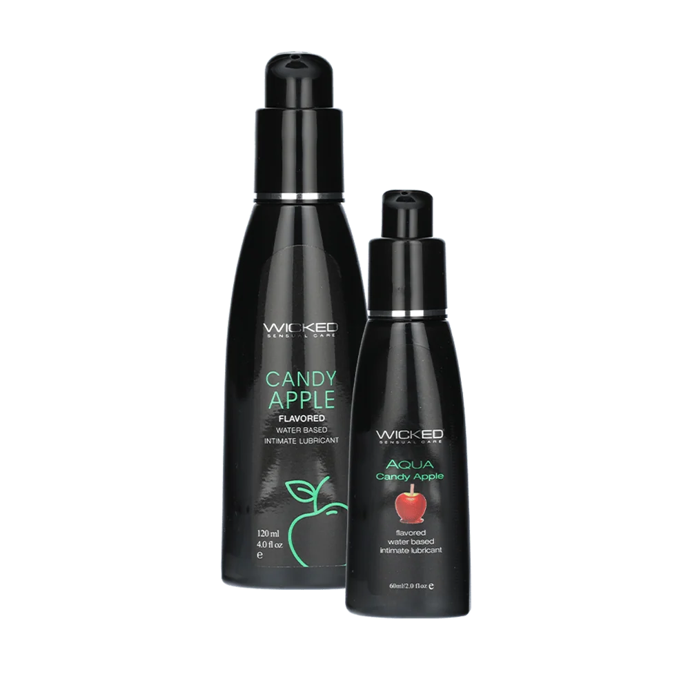 Wicked Aqua Candy Apple Flavored Water-Based Lubricant