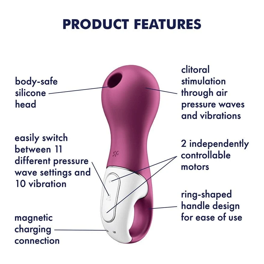 Satisfyer Lucky Libra Air-Pulse Vibrator with 11 Intensities