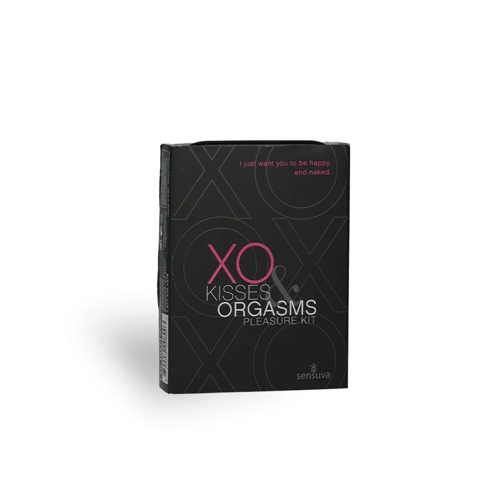 Sensuva XO Kisses and Orgasms Pleasure Kit in Black Tin