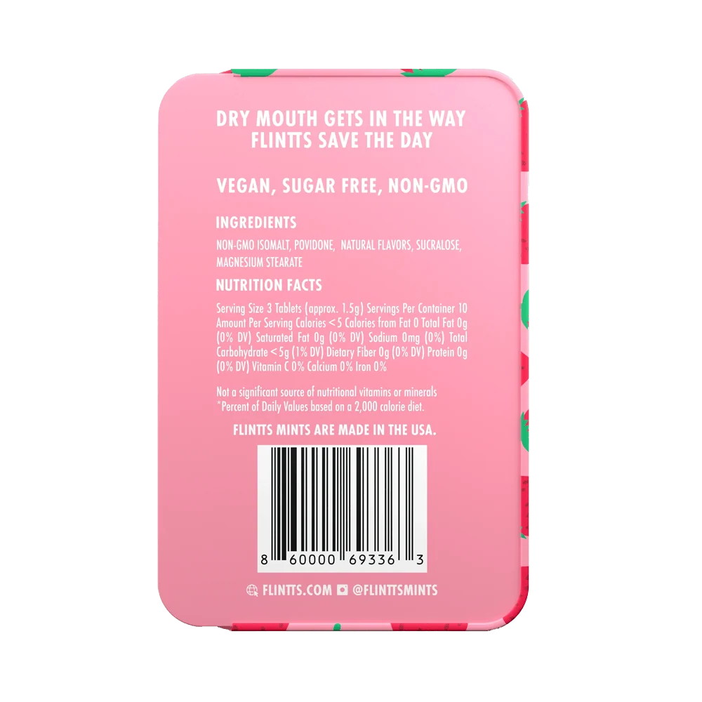 Flintts Cinnamon Ginger Mints with Warming Spice