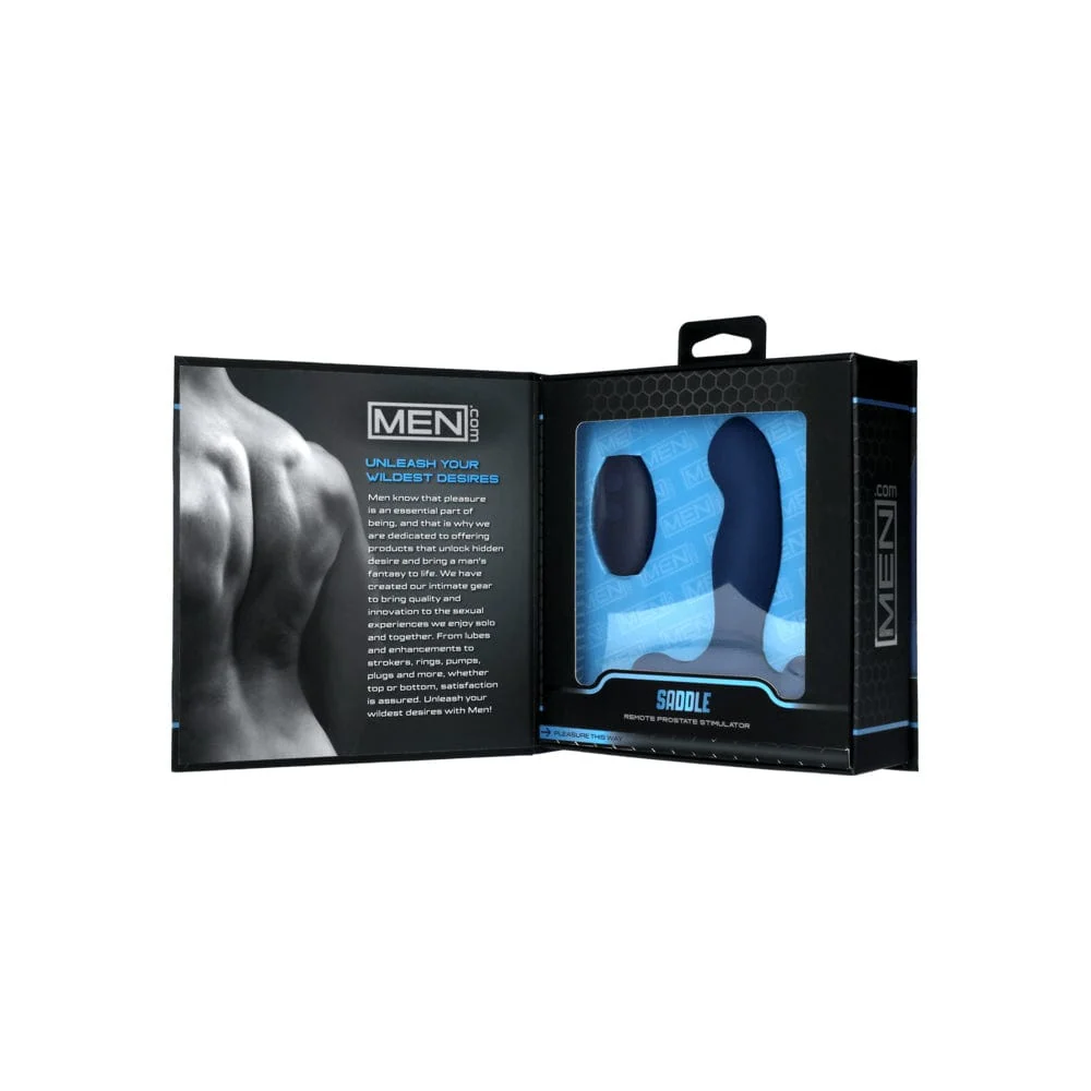 Men.com Saddle RC Prostate Stimulator with Remote and 10 Vibration Patterns