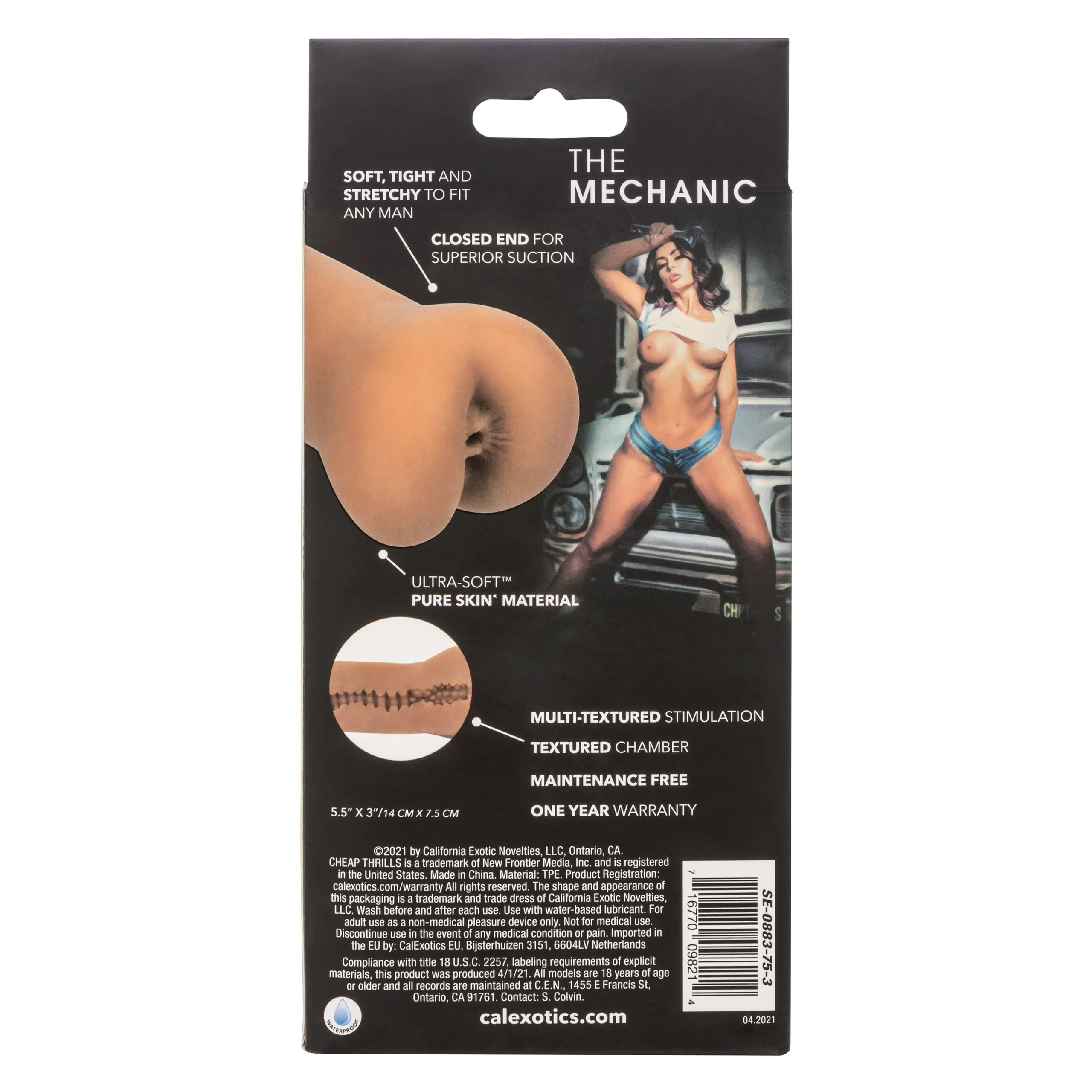 Cheap Thrills® The Mechanic Masturbation Stroker with PureSkin® Texture