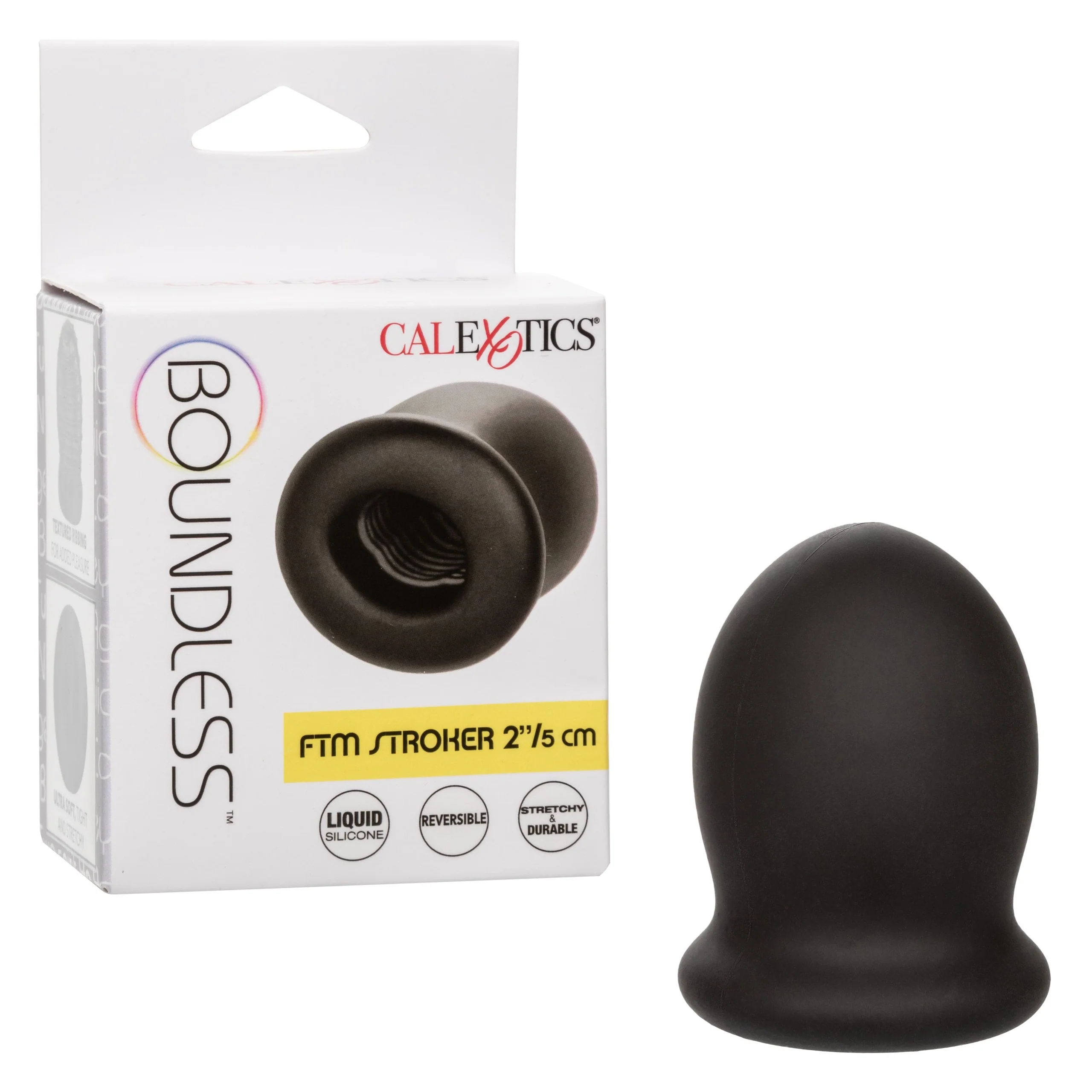 Boundless FTM Stroker in Liquid Silicone with Reversible Design