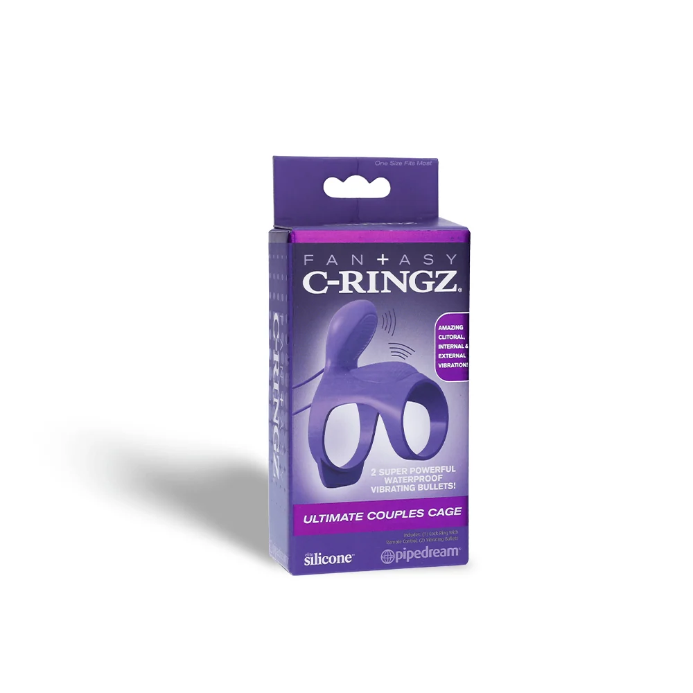 Fantasy C-Ringz Ultimate Couples Cage Vibrating Cock Ring