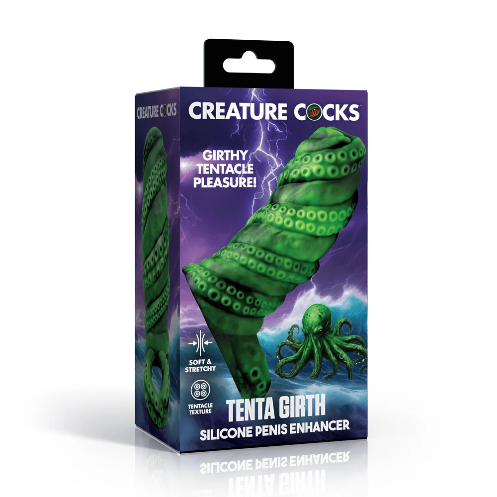 Creature Cocks Tenta Girth 硅胶阴茎增强套（带睾丸束带）