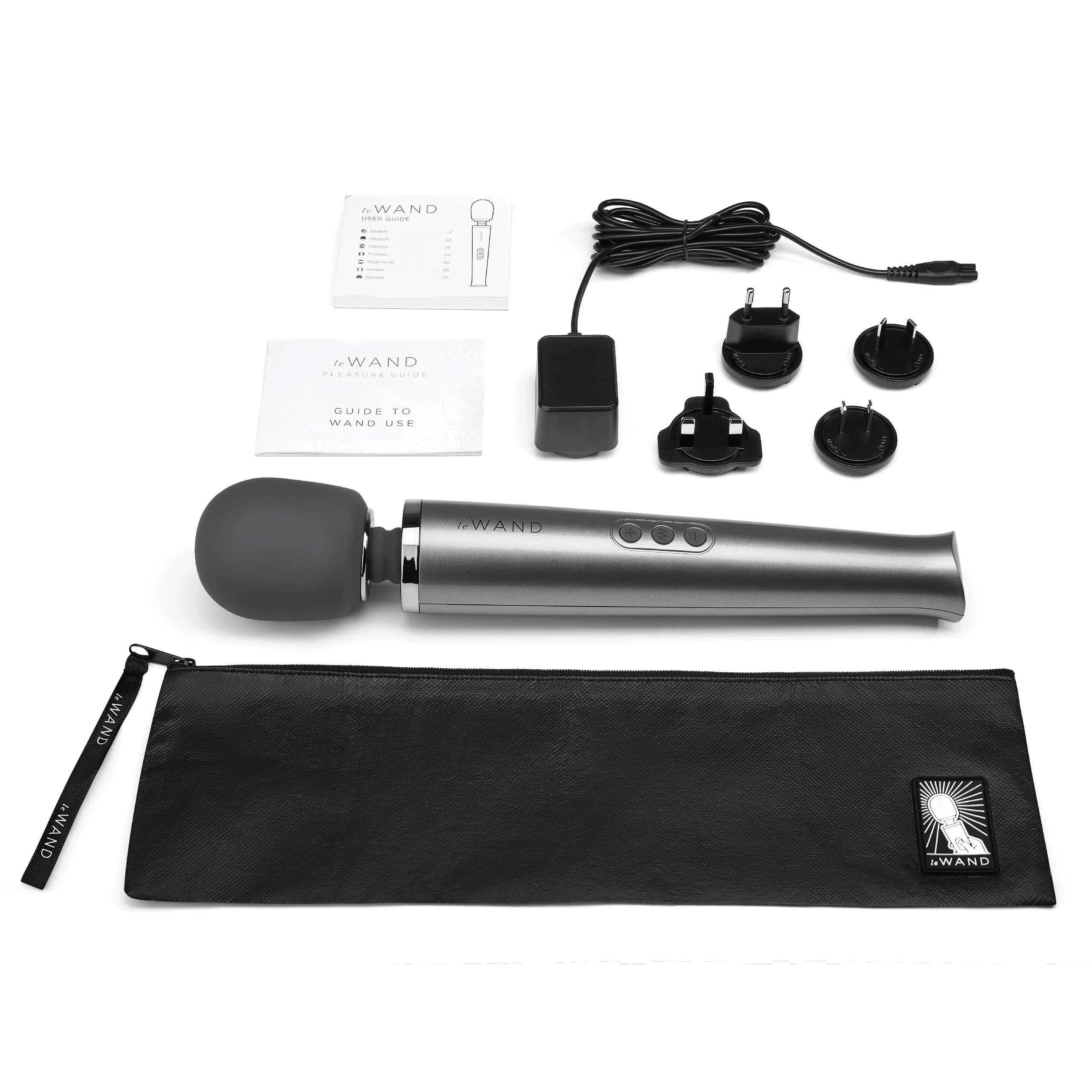 Le Wand Rechargeable Vibrating Wand Massager Set