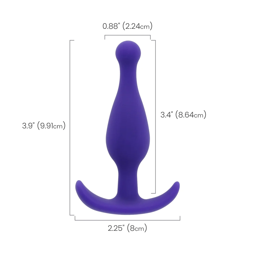 Booty Call Booty Rocker Silicone Prostate Stimulator with EZ Pull Handle