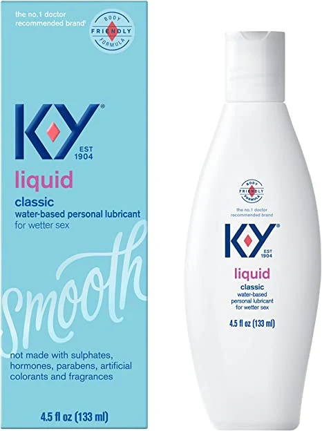KY Liquid Personal Lubricant Water Based Formula