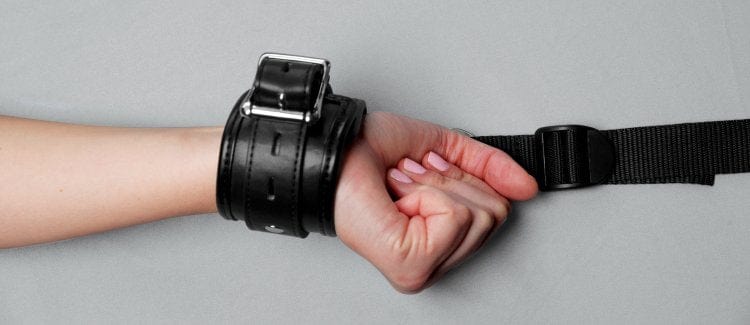 Strict Deluxe Bed Restraint Kit With Padded Cuffs