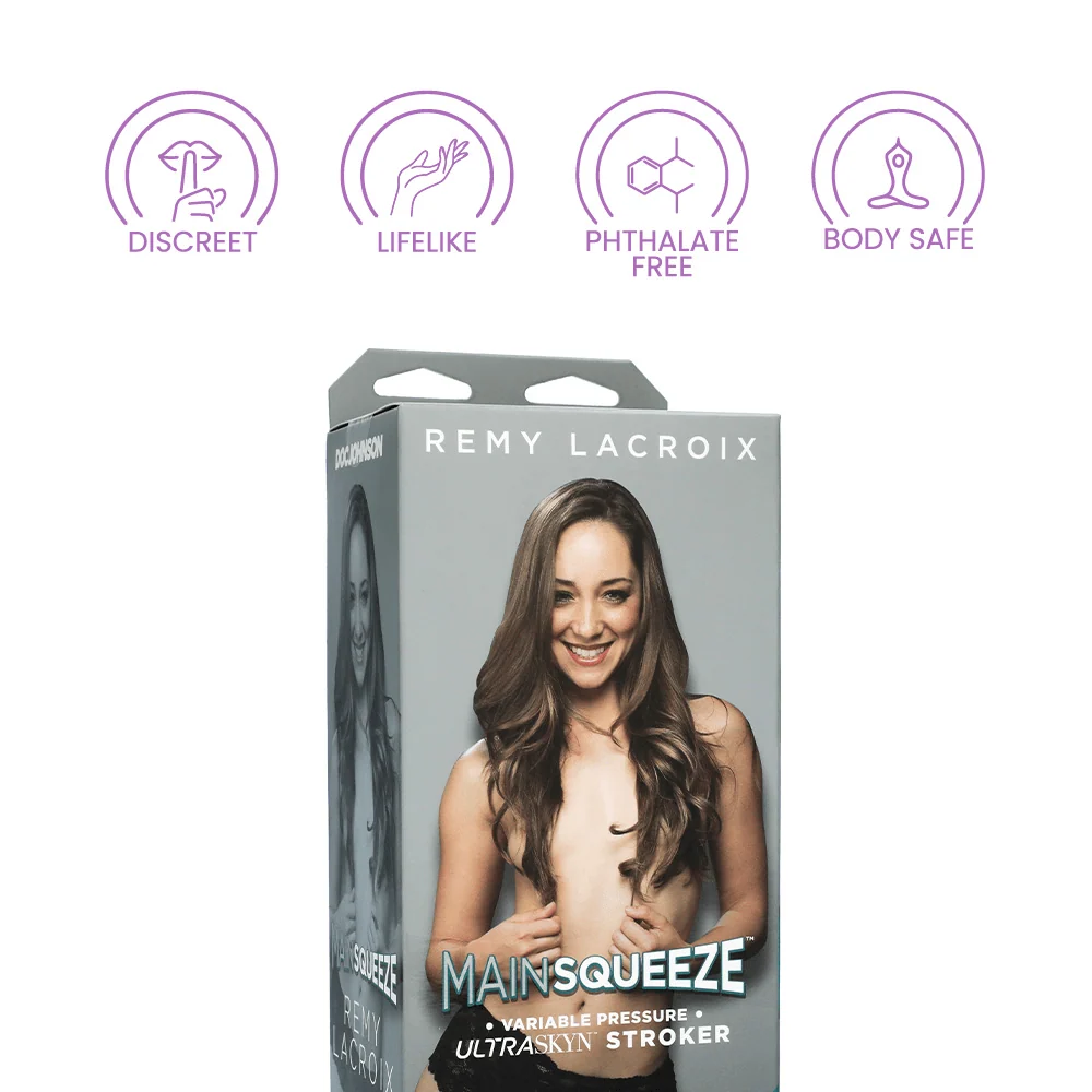 Main Squeeze Remy LaCroix 自慰杯，由 Doc Johnson 出品