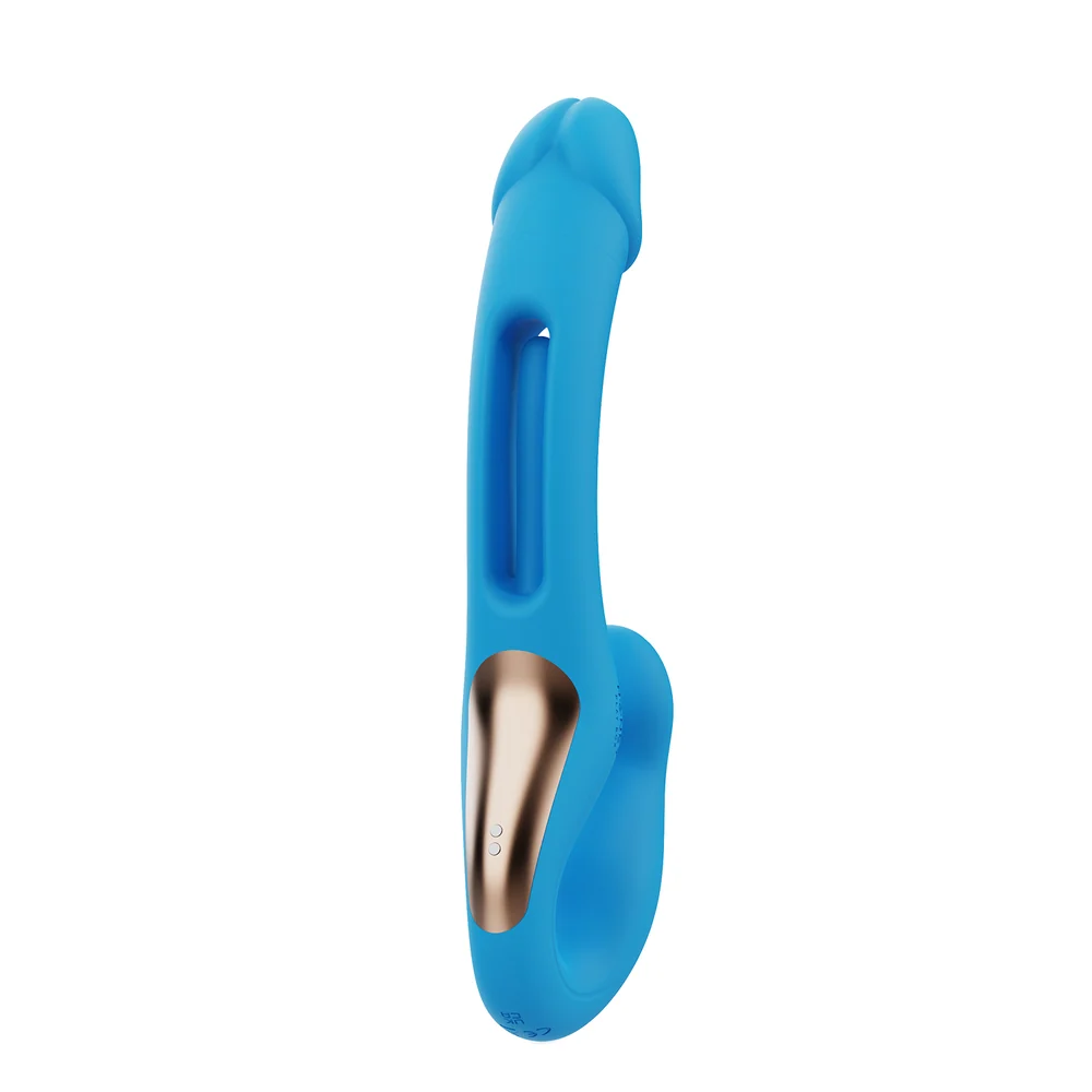Honey Play Box Harmony Duo Strapless Strap-On Dildo, 9 Vibration Modes