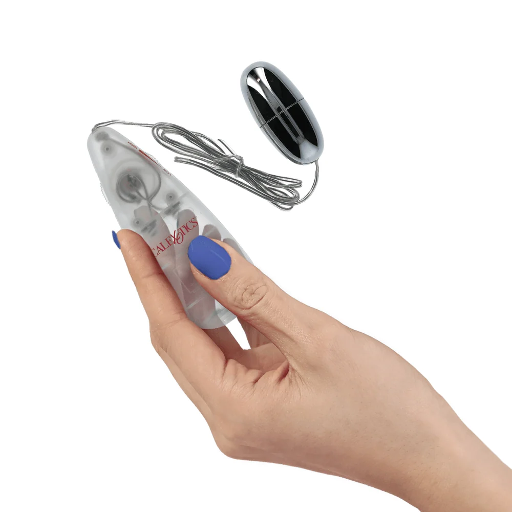 Pocket Exotics Vibrating Silver Bullet for Targeted Pleasure