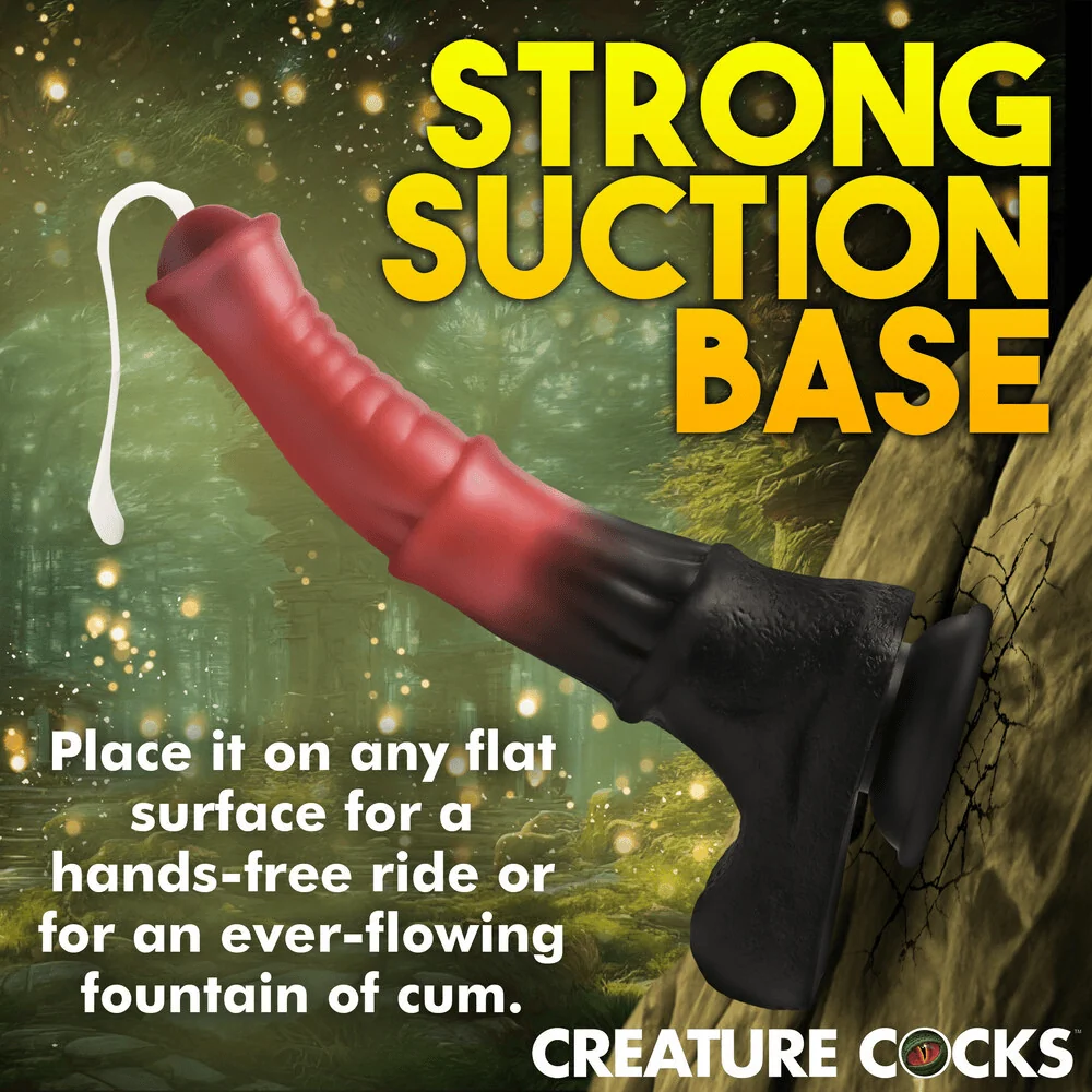Creature Cocks Centaur Explosion 喷射液体硅胶假阳具