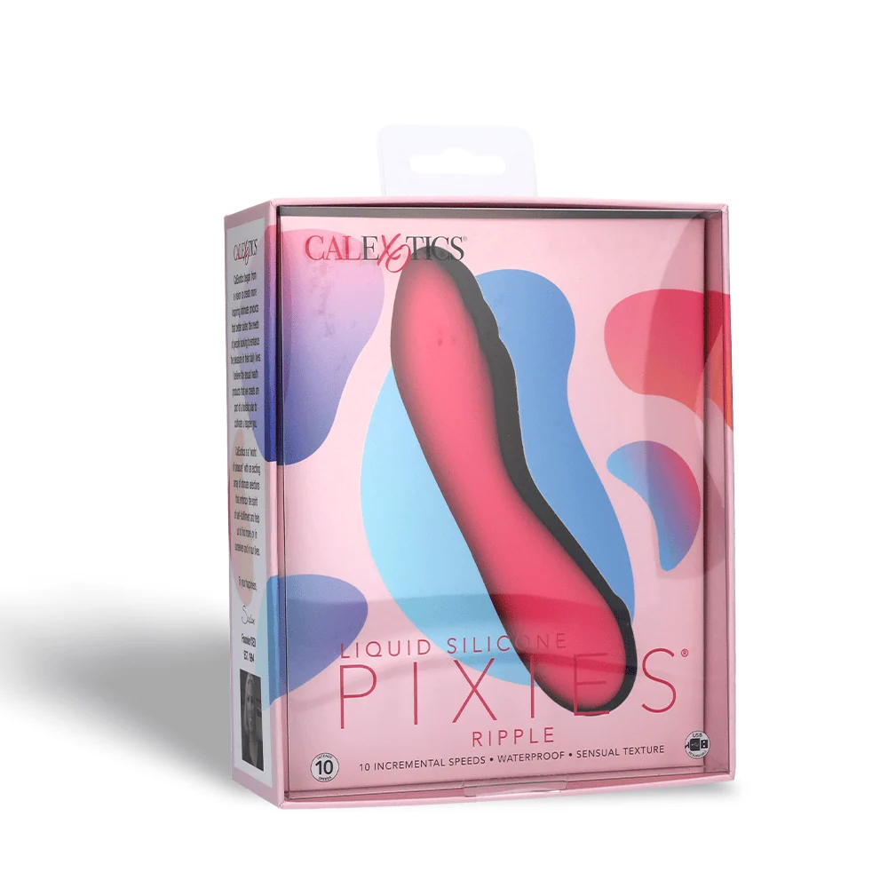 Pixies Ripple 充电式振动器（波纹曲线，10 档速度）