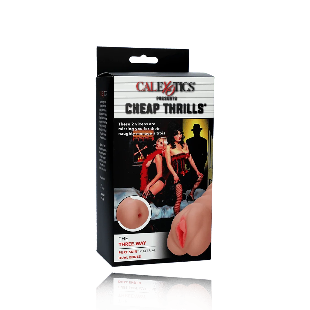 Cheap Thrills The Three-Way Dual End Masturbation Stroker
