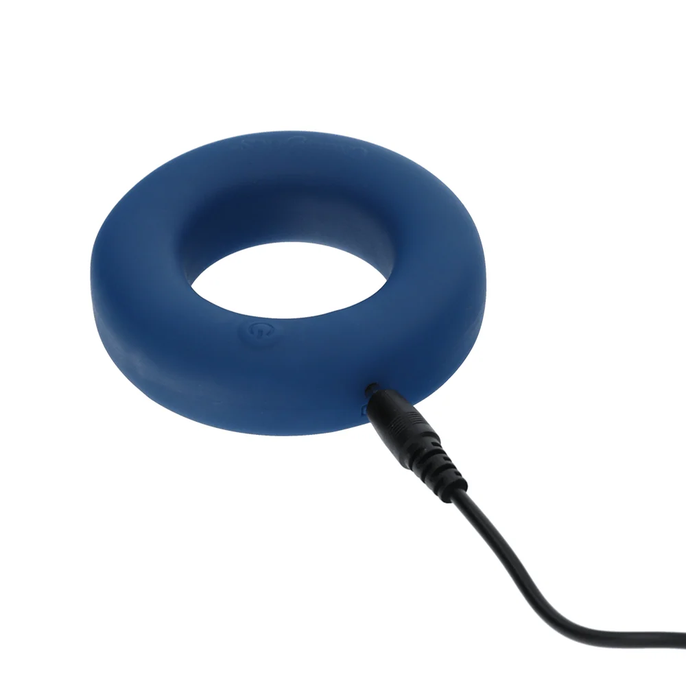 CalExotics Link Up Optimum Blue Dual Density Vibrating Cock Ring