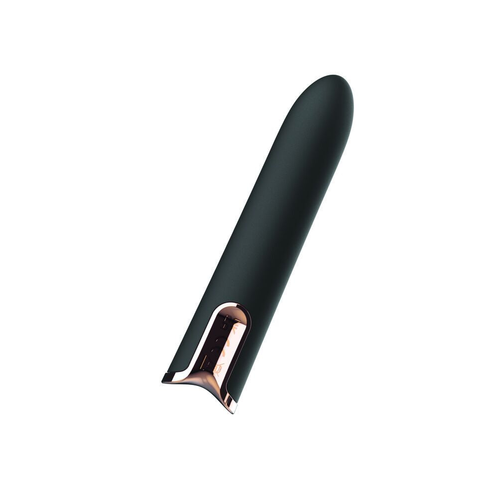 Nasstoys Mini's Royal Black Bullet Vibrator with Silicone Coating