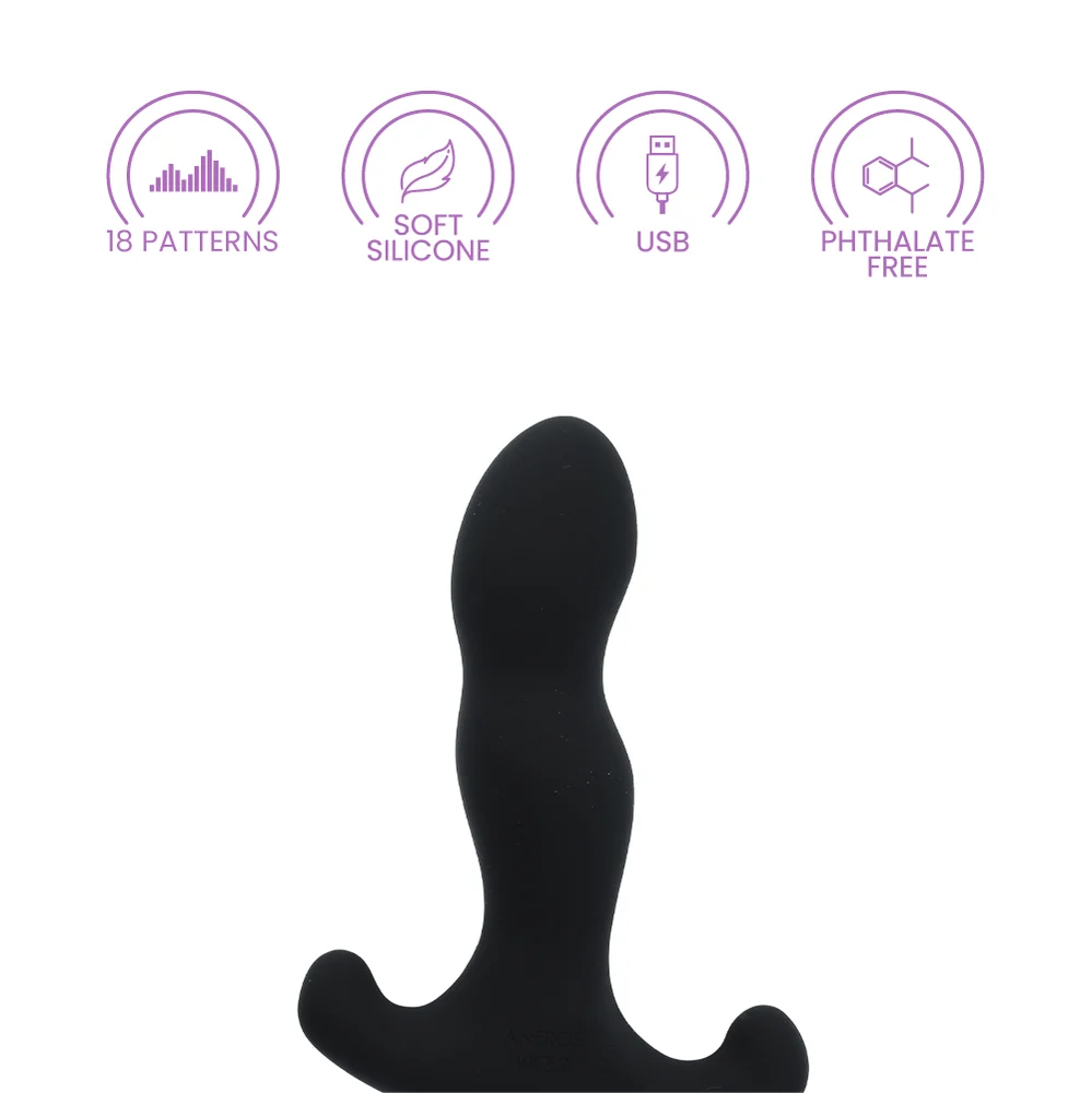 Aneros Vice 2 Hands-Free Vibrating Massager with Remote Control