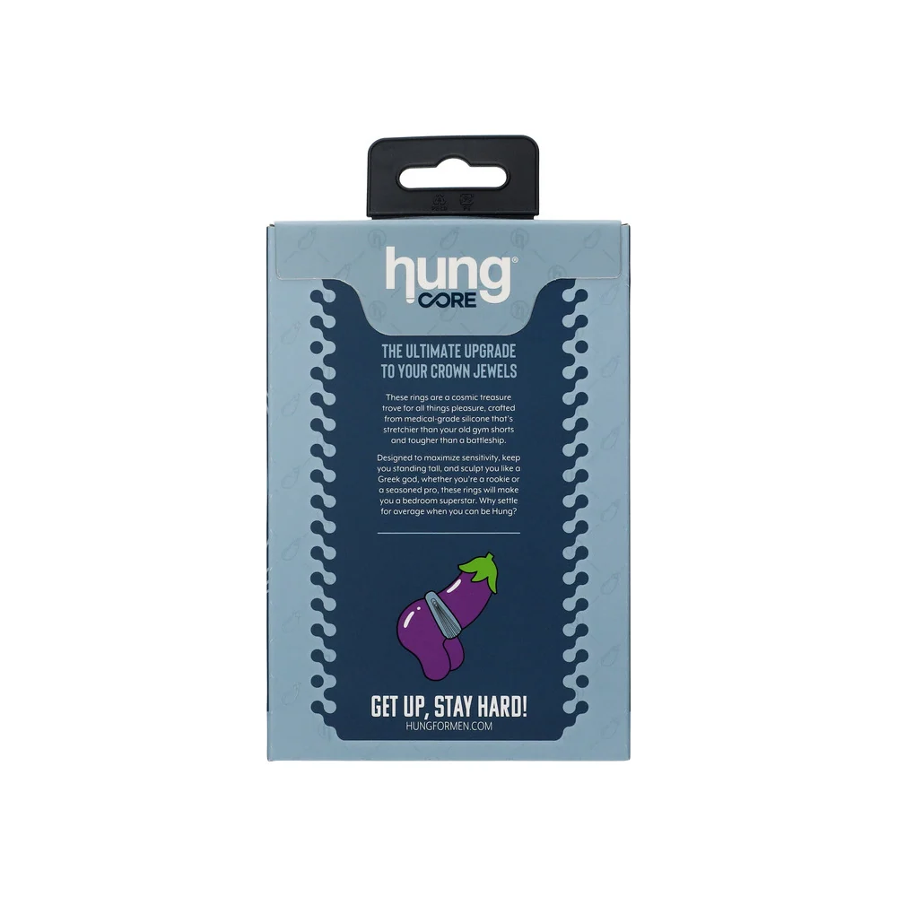 Hung Triangle Ring Platinum-Grade Silicone Cock Ring