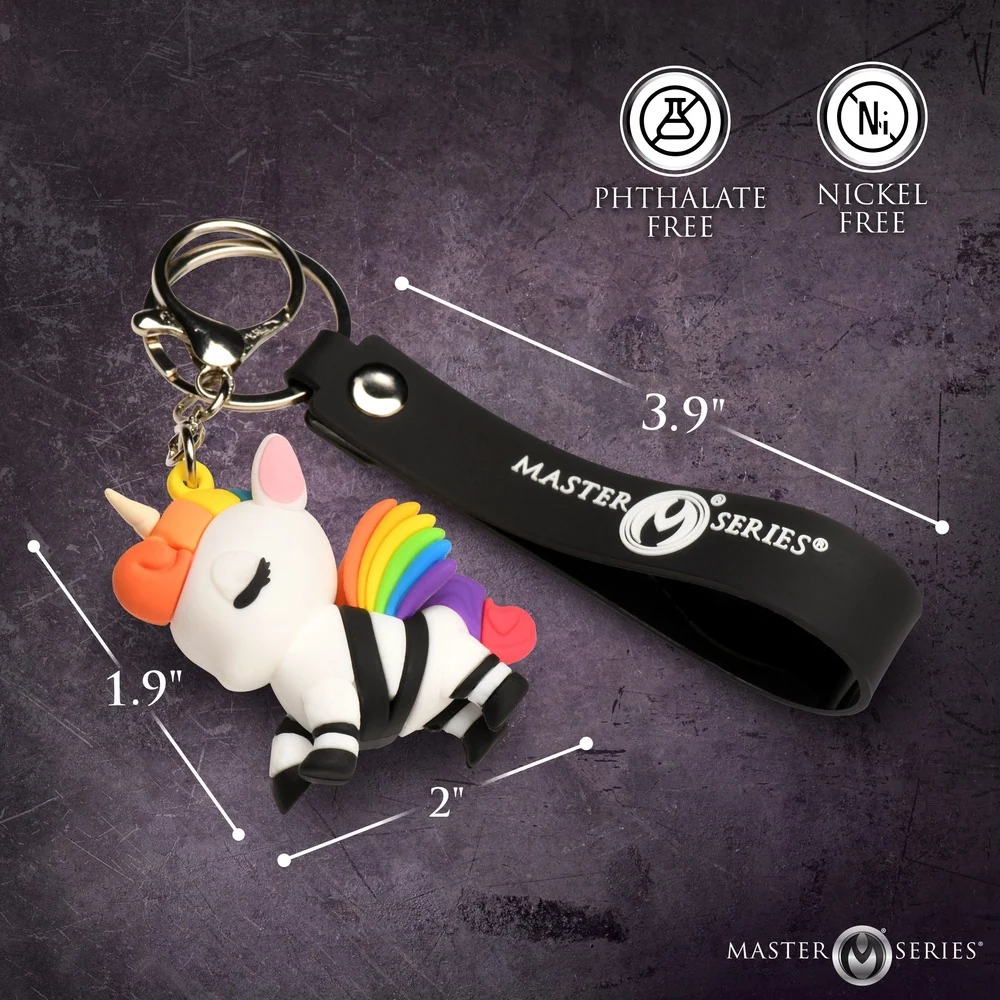 Master Series Bondage Unicorn Rainbow 钥匙扣
