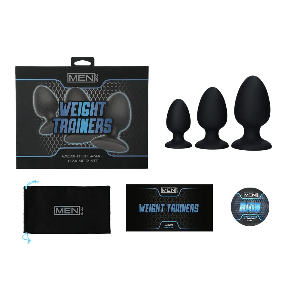 Men.com Weight Trainer Weighted Anal Trainer Kit for Pelvic Floor Workouts