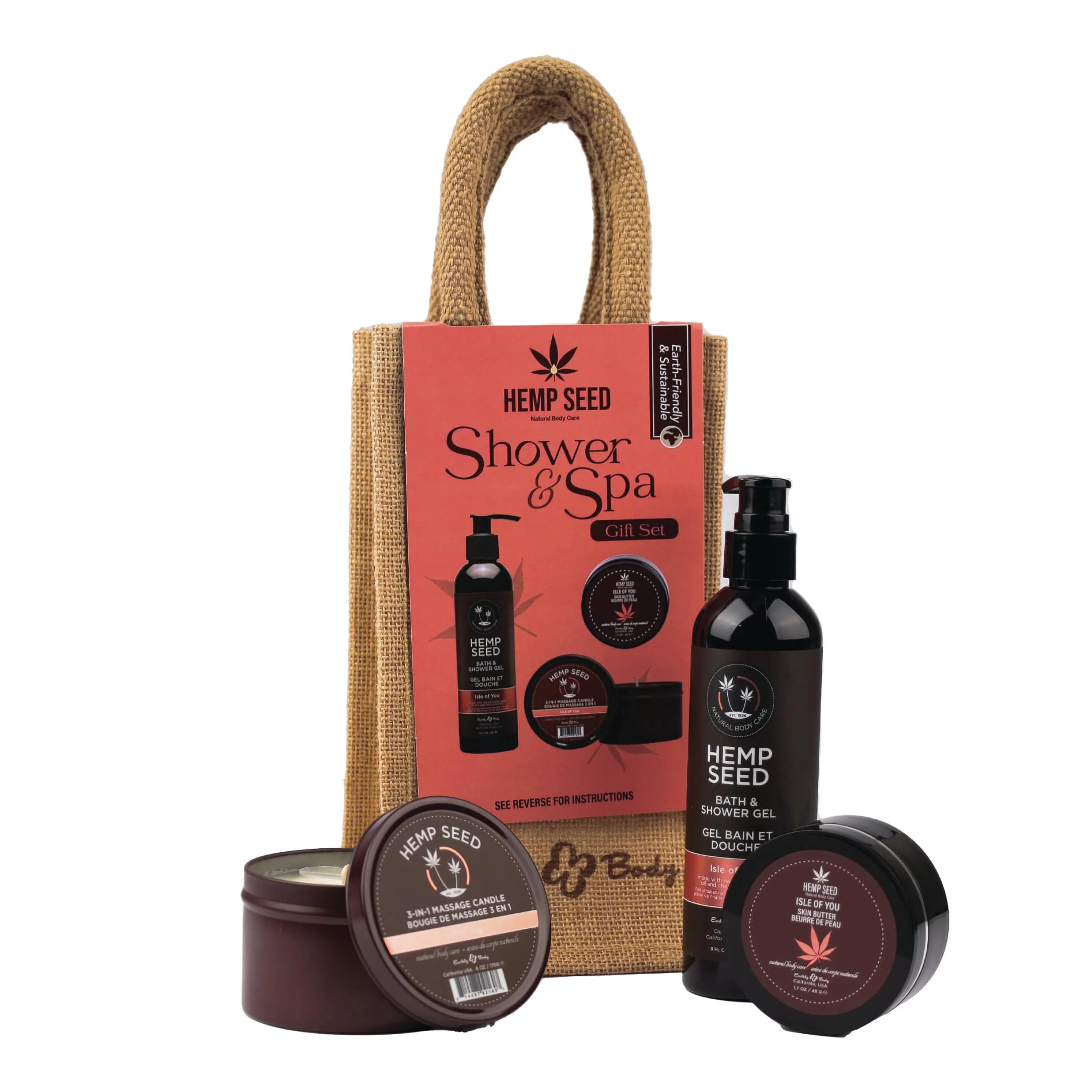 Hemp Seed Isle of You Holiday Spa Gift Set Limited Edition