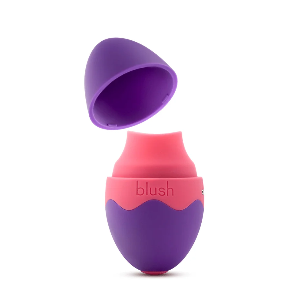 Blush Aria Flutter Tongue Purple Egg Vibrator with 7 Flicking Modes