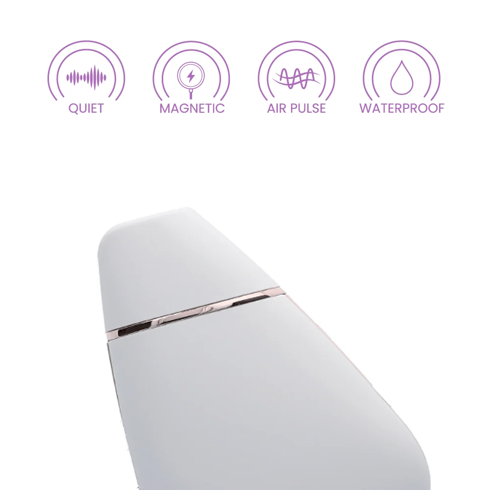 Satisfyer Love Triangle 阴蒂振动器，白色款，带压力波功能