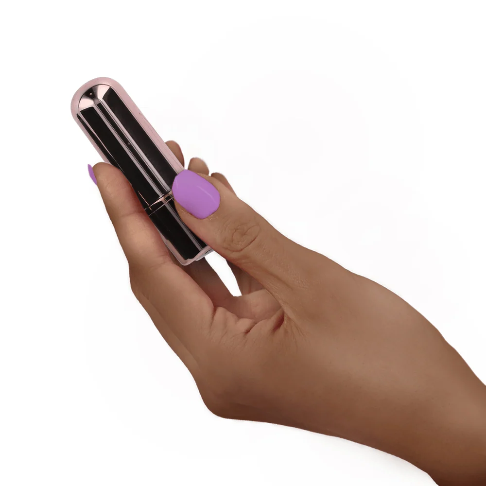 Nu Sensuelle Remote Bullet Plus Rose Gold Vibrator with Vibrating Remote