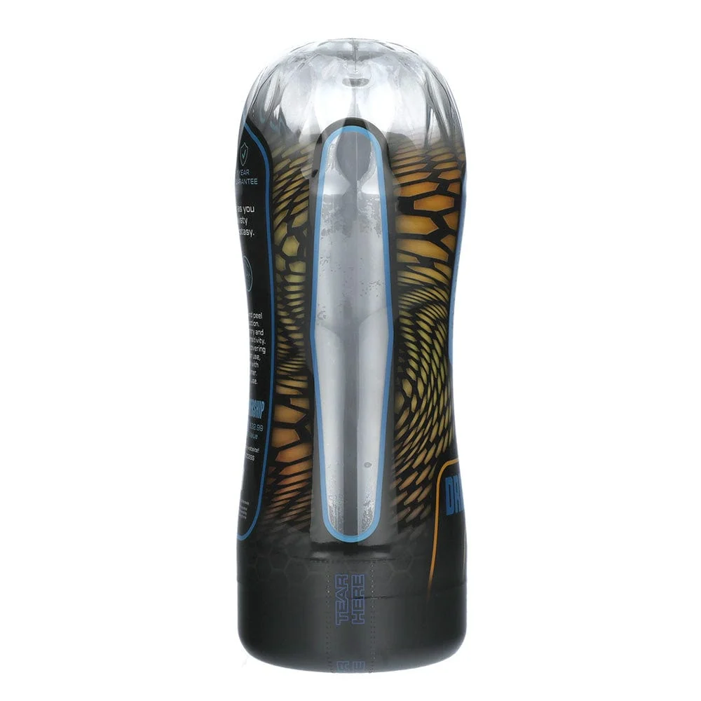 Men.com Ultimate Stroker Cup with Textured Silicone Sleeve and Suction