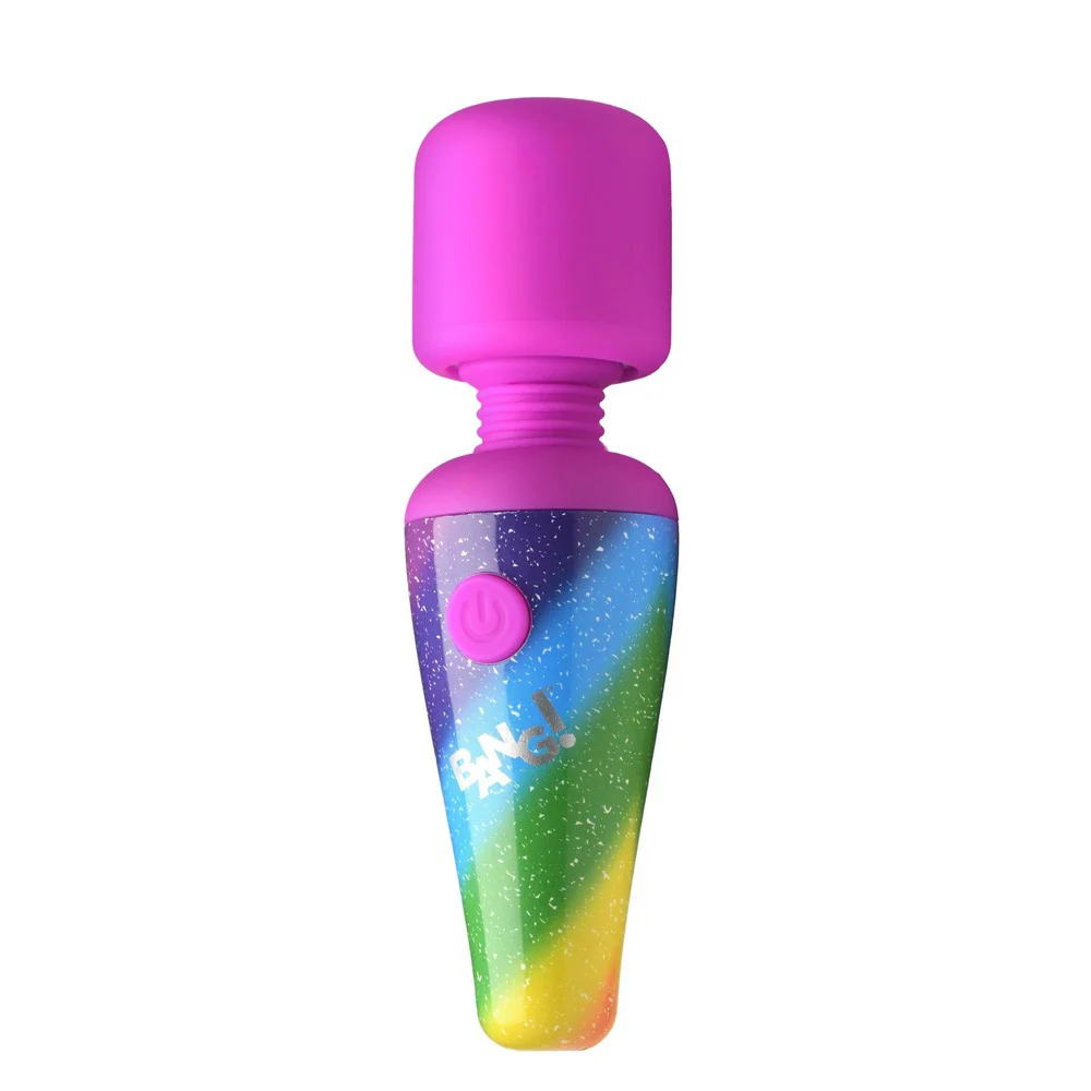Bang! Rainbow Mini Massage Wand Vibrator