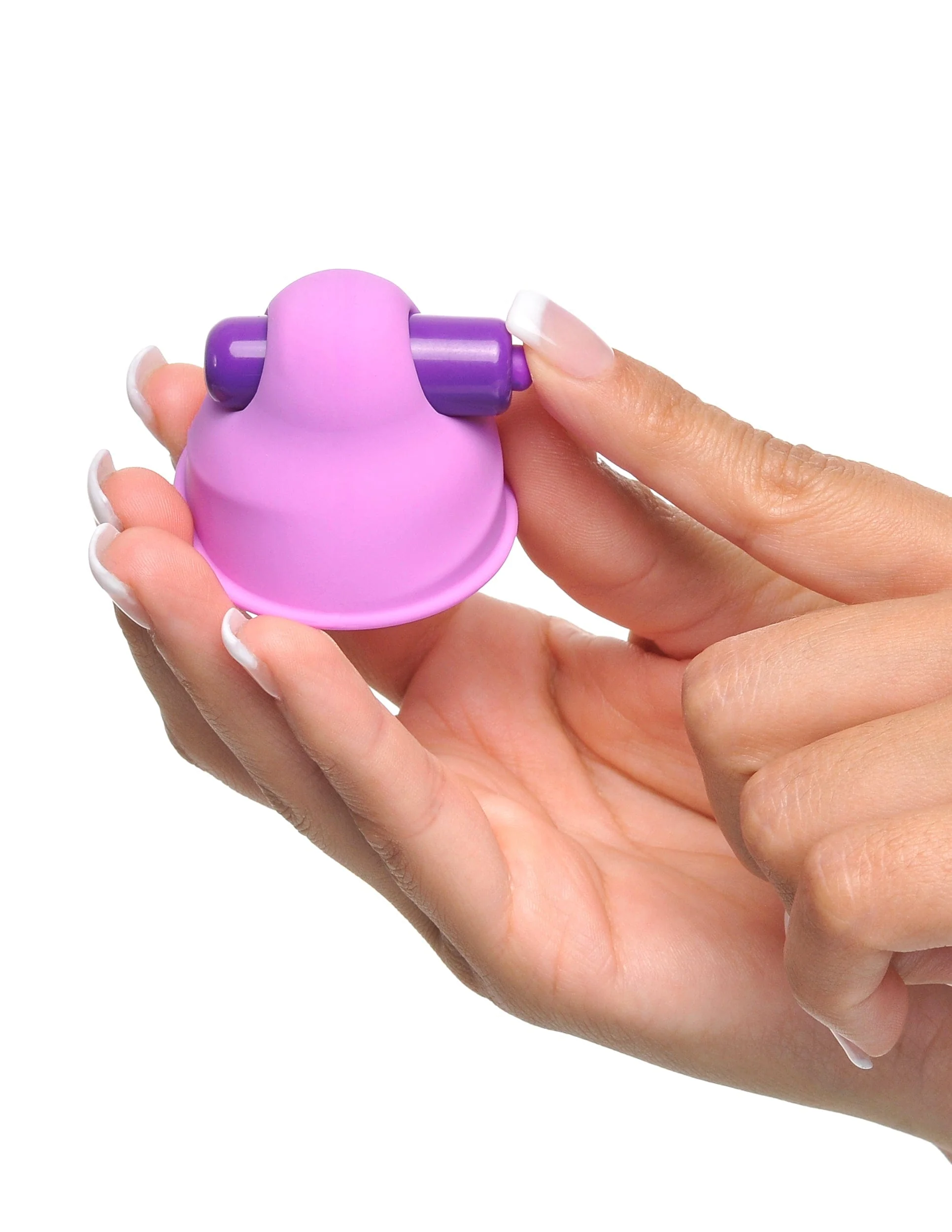 Fantasy For Her Vibrating Nipple Suck-Hers Silicone Set