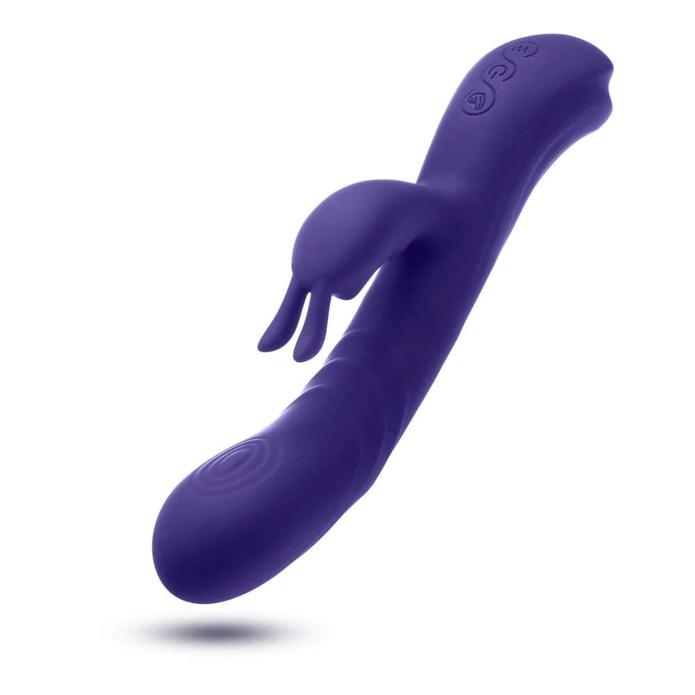 Blush Harper Midnight Rabbit Vibrator with Come-Hither G-Spot Motion