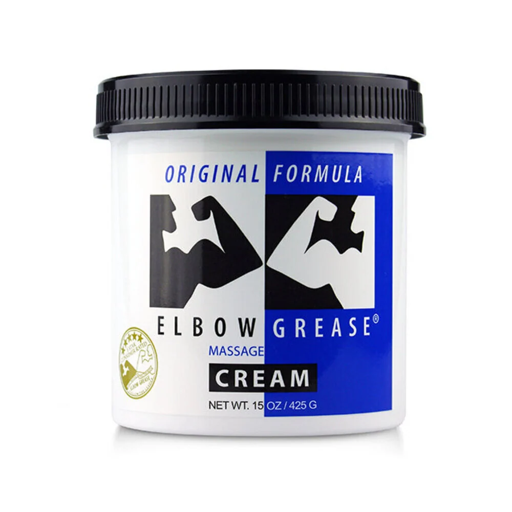 Elbow Grease Original Mineral Oil Cream for Solo and Partner Play