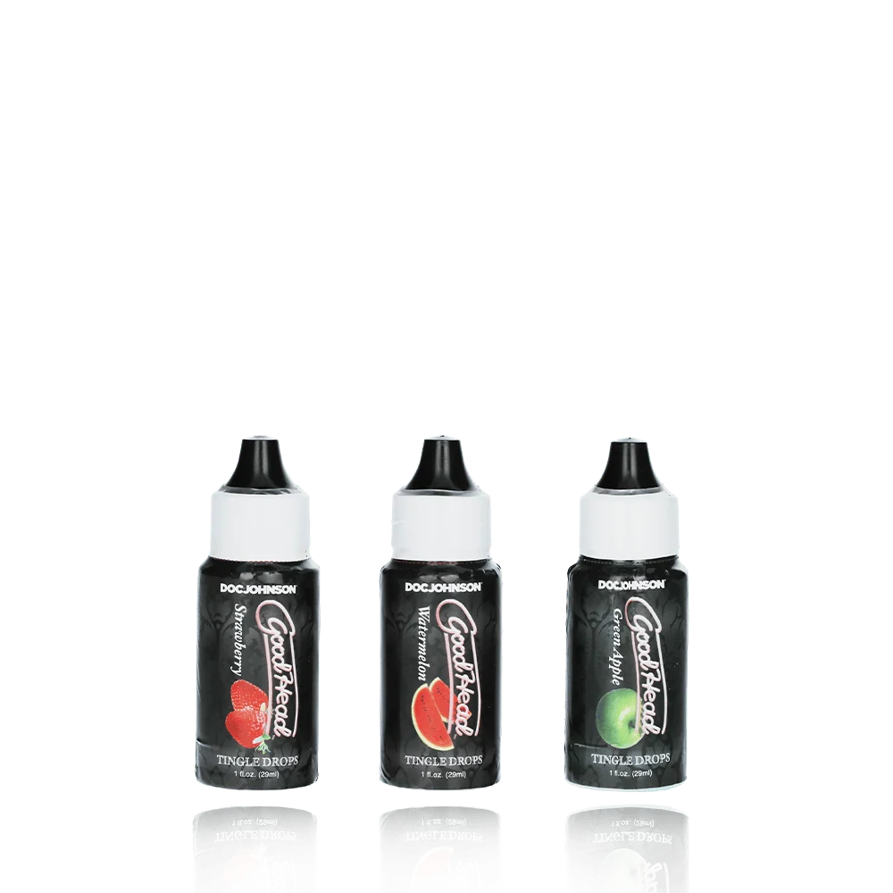 GoodHead Tingle Drops 风味口交增强三件套