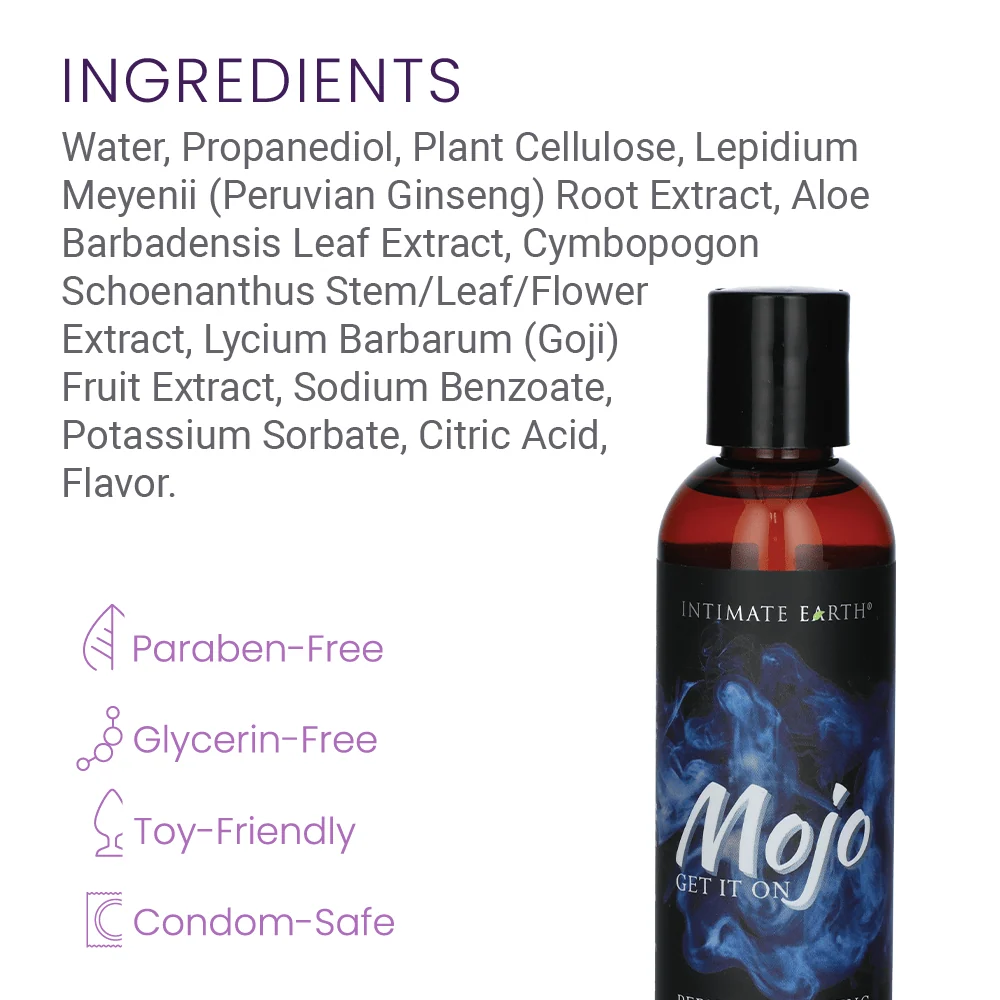 Mojo Peruvian Ginseng Waterbased Performance Glide 4oz