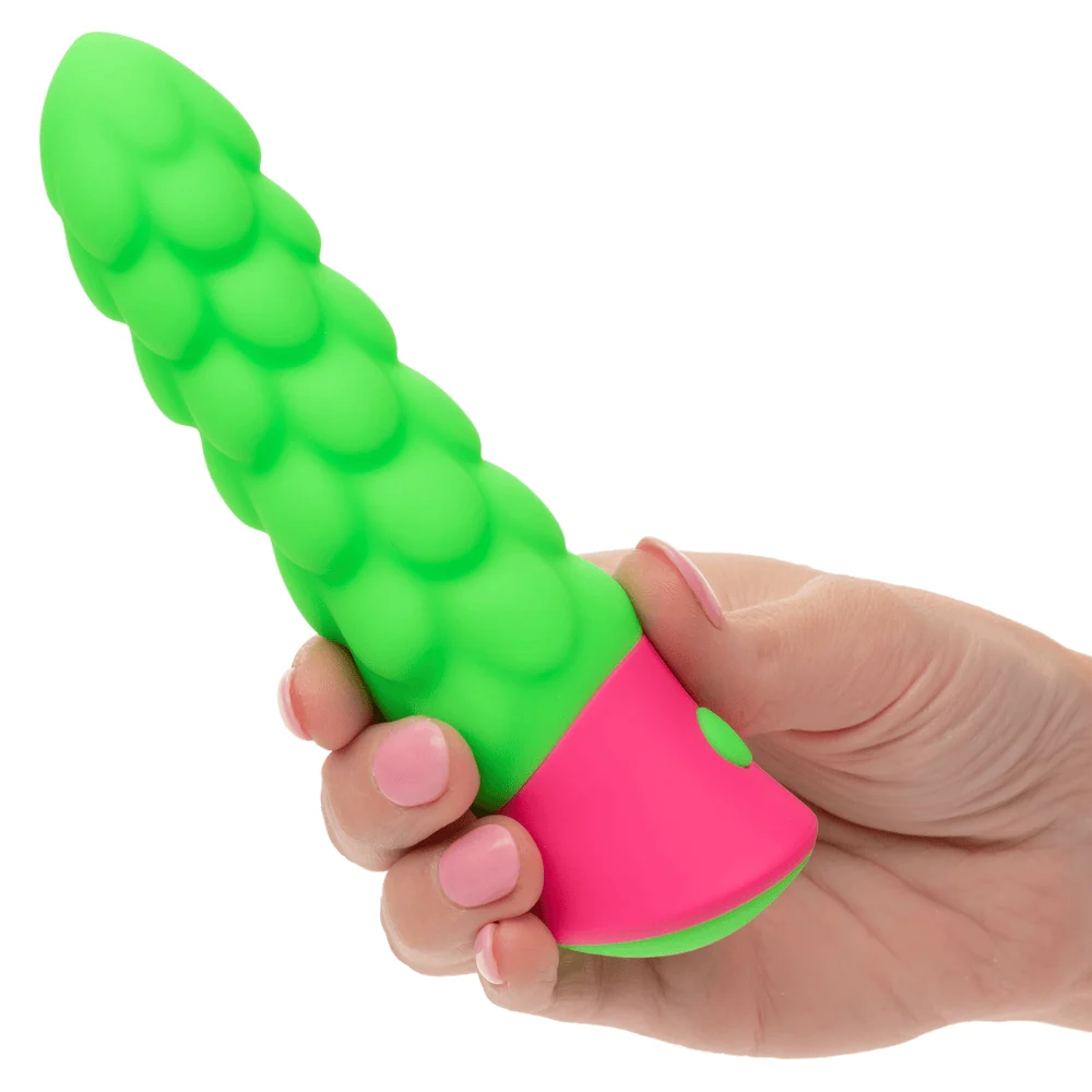 Rave Ripple Textured Vibrator with 10 Speeds and Waterproof Silicone