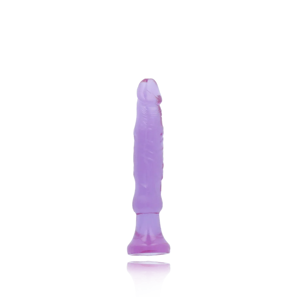 Doc Johnson Crystal Jellies 6 Inch 入门款肛用按摩器，粉色、透明色或紫色