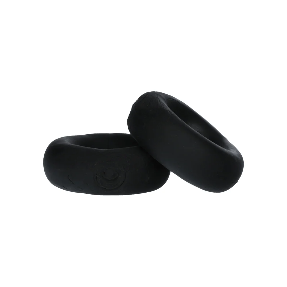 Hunky Junk Stiffy 2-Pack Firm Grip Cockrings That Will Not Roll