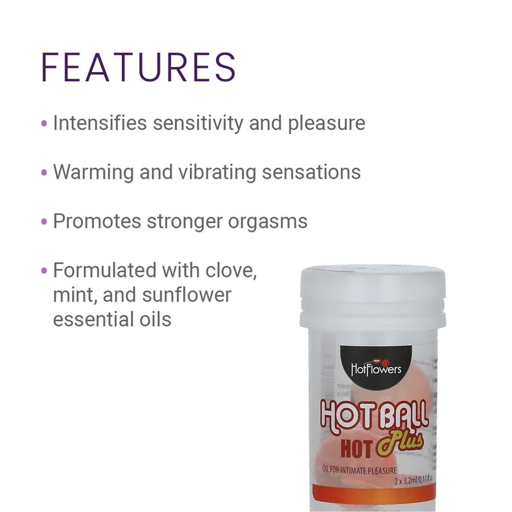Hot Flowers Hot Ball Hot Plus 加温情趣球